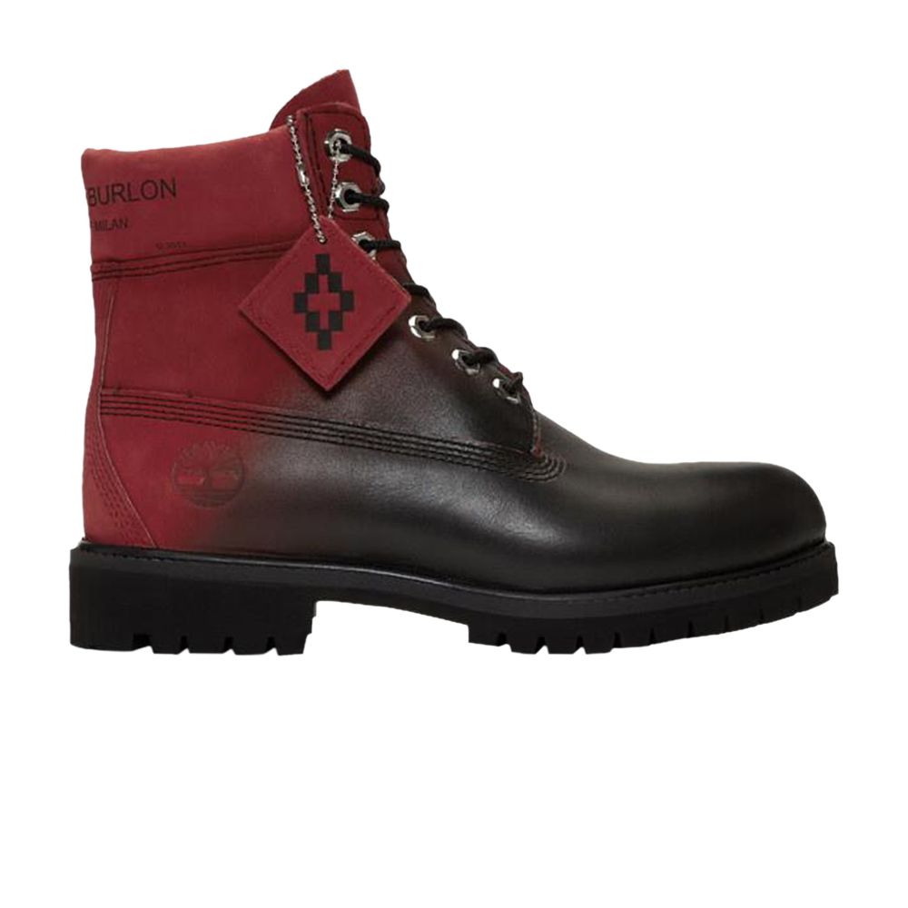 Timberland Marcelo Burlon County of Milan x 6 Inch Premium 'Ruby Dip Dyed' | Red | Men's Size 10 - TB0A1U6S