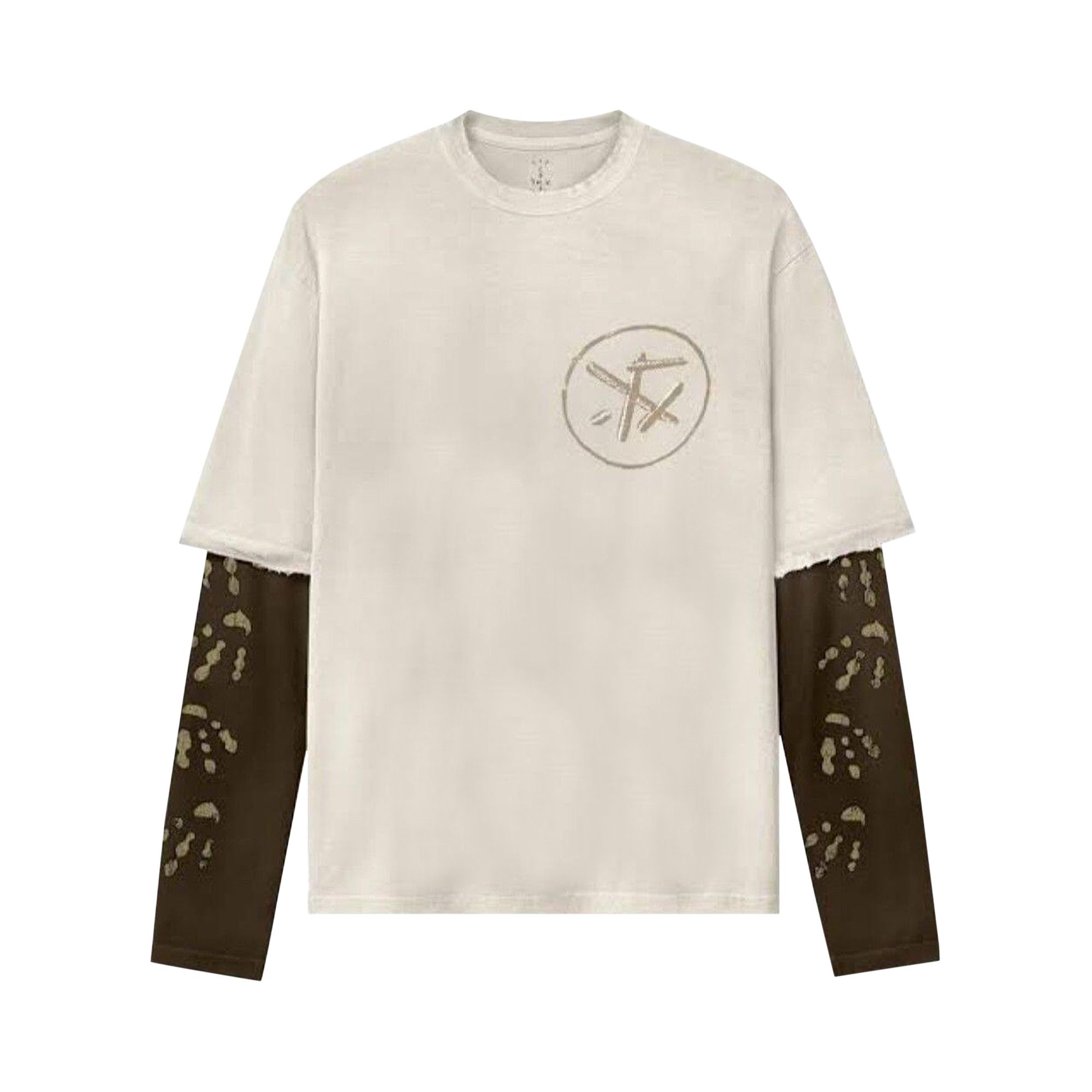 Pre-owned Cactus Jack By Travis Scott Signature Jack Tee Ii 'white'