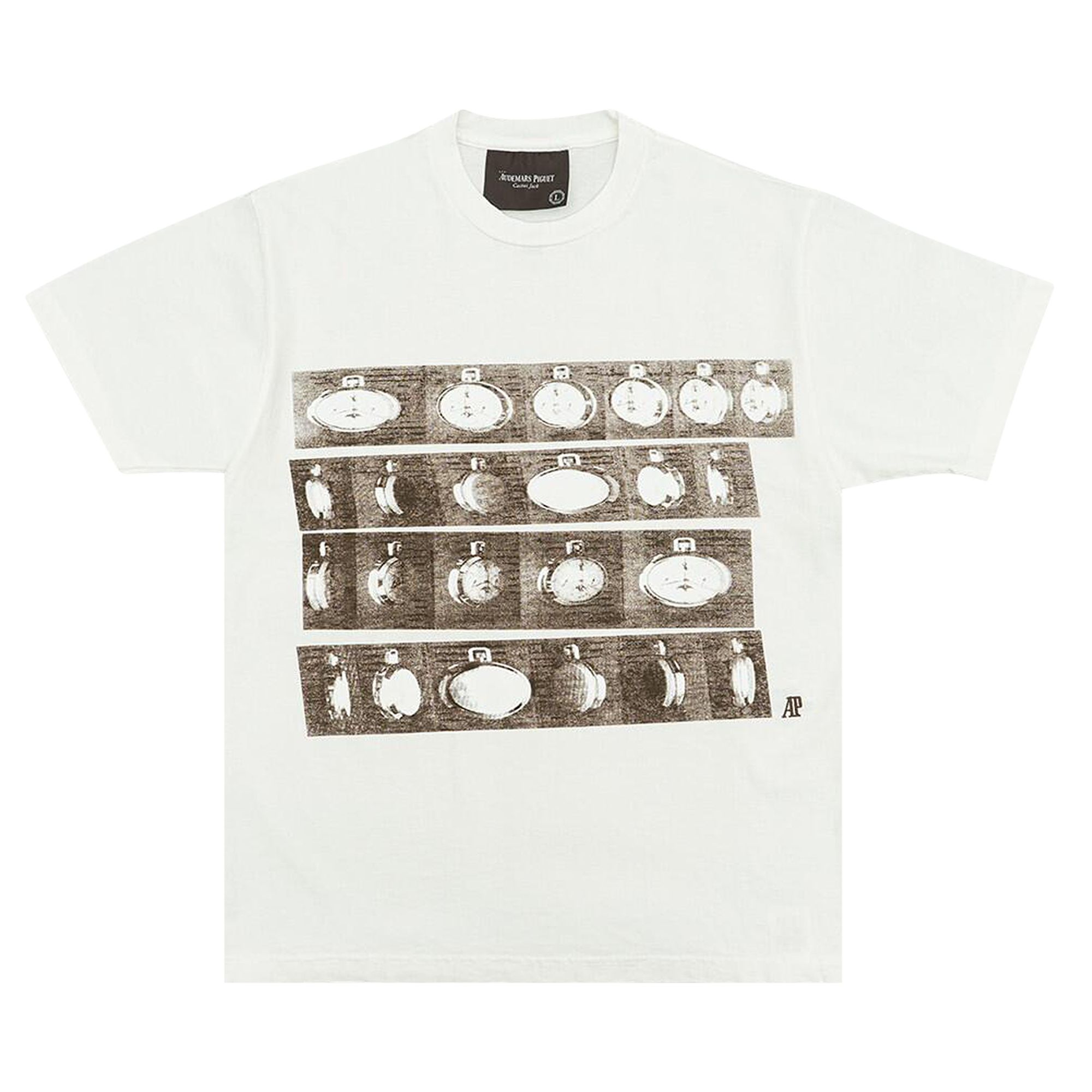 Pre-owned Cactus Jack By Travis Scott X Audemars Piguet Perpetual Calendar Tee 'white'