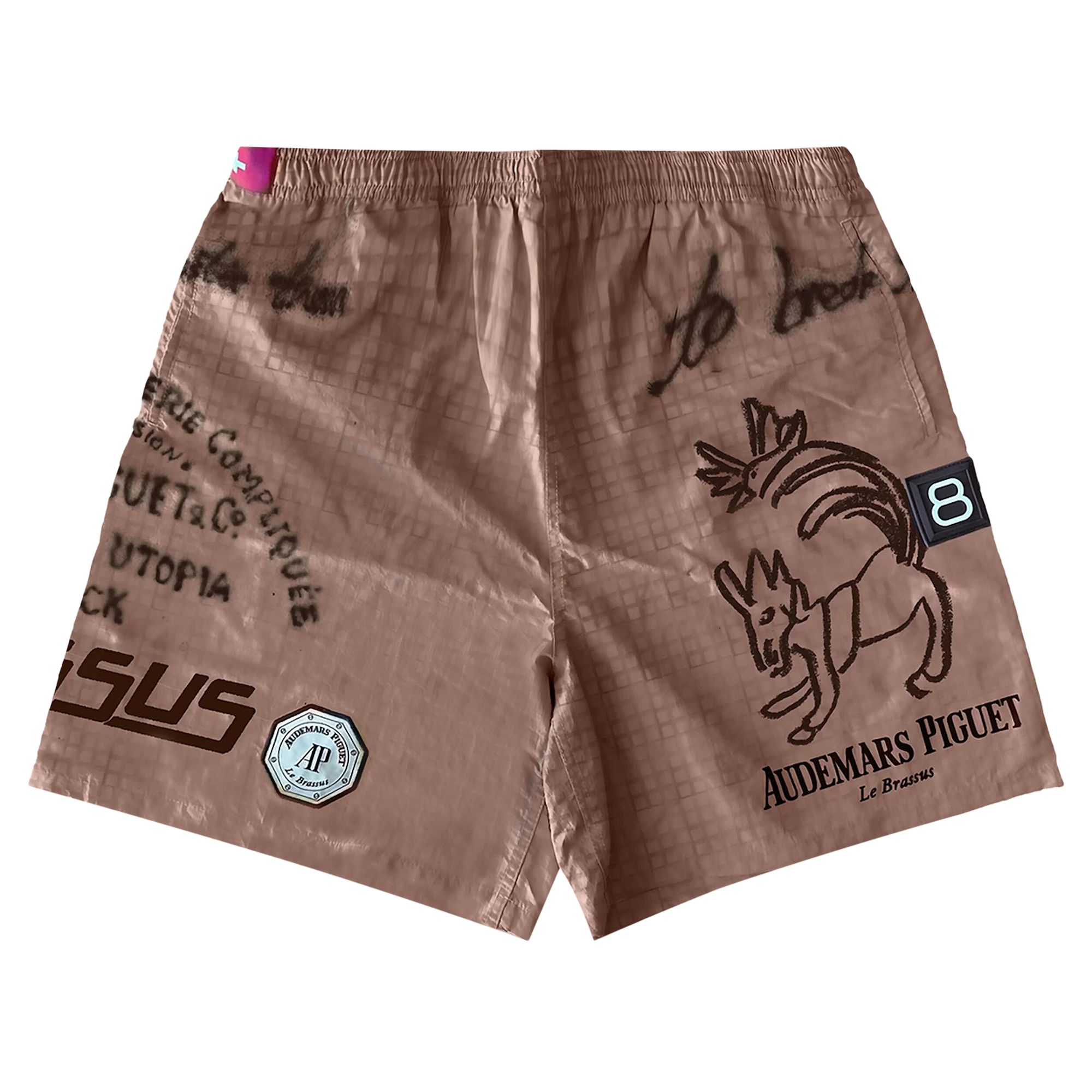 Pre-owned Cactus Jack By Travis Scott X Audemars Piguet Shorts 'brown'