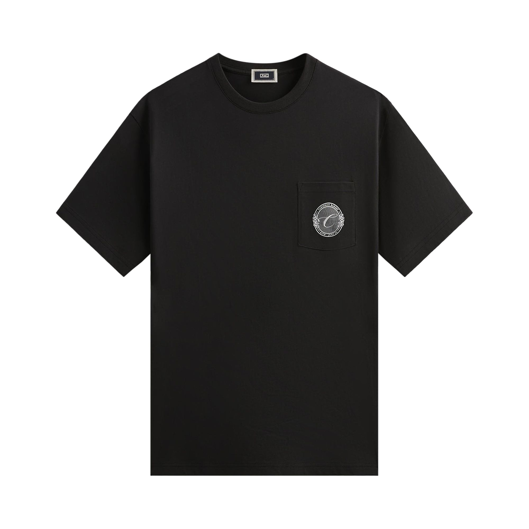 Pre-owned Kith For Carissa's Bakery Pocket Tee 'black'