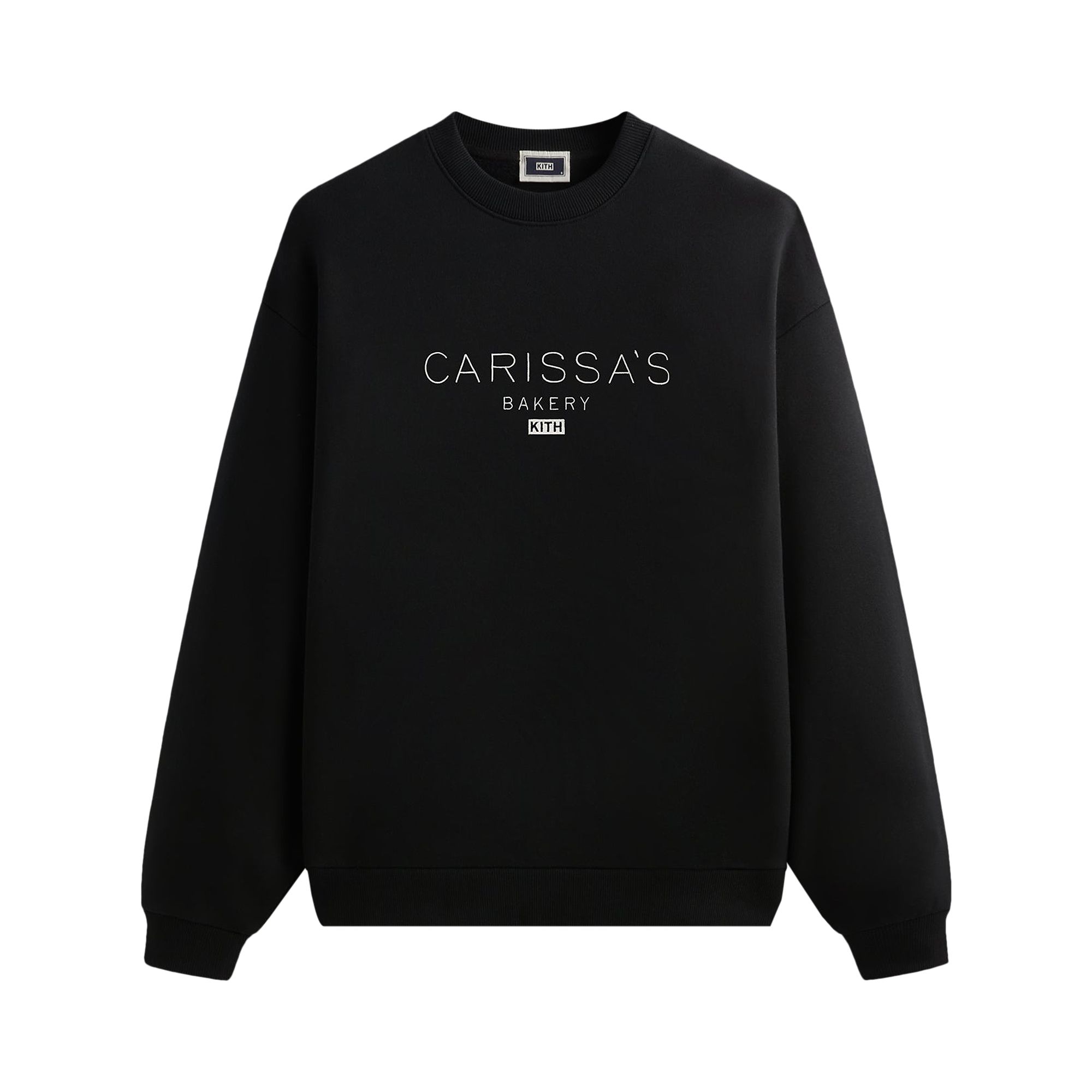 Pre-owned Kith For Carissa's Bakery Nelson Crewneck 'black'