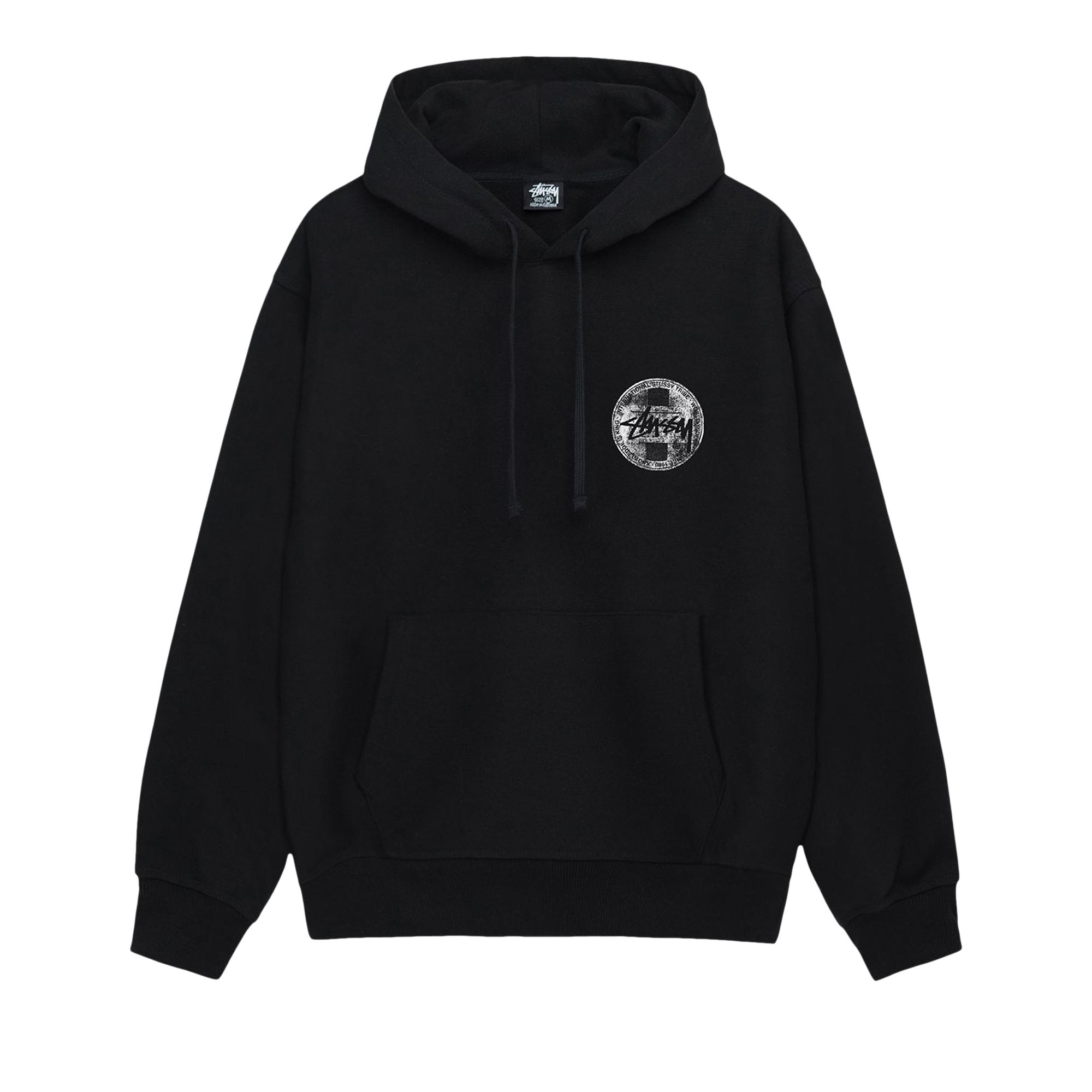 Stussy Dot Stamp Hoodie 'Black' | Men's Size XL