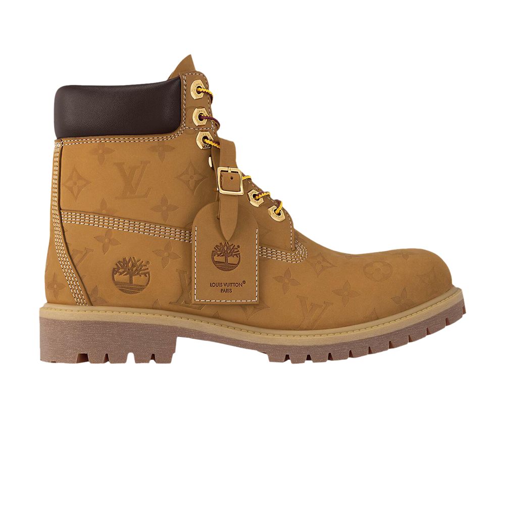 Timberland Louis Vuitton x 6 Inch Ankle Boot 'Embossed Monogram - Wheat' | Tan | Men's Size 10.5