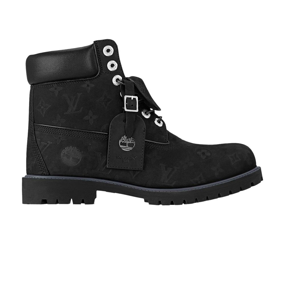 Timberland Louis Vuitton x 6 Inch Ankle Boot 'Embossed Monogram - Black' | Men's Size 12