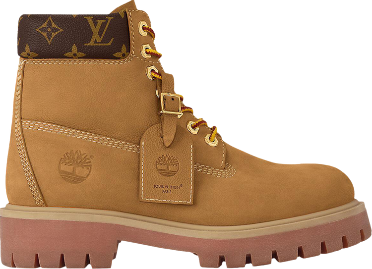 Louis Vuitton x 6 Inch Ankle Boot Wheat