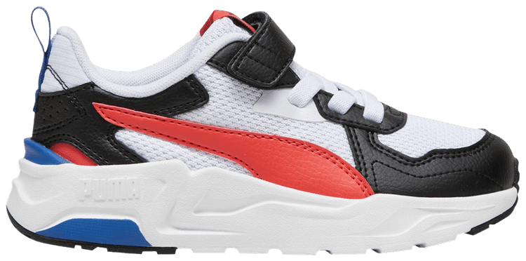 Puma Trinity Lite AC Little Kid White Active Red Black