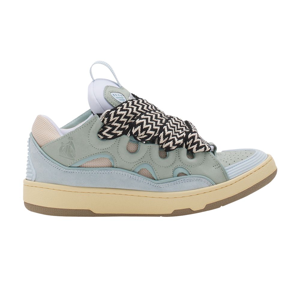 Pre-owned Lanvin Wmns Curb Light Sneakers 'pale Blue' | Women's Size 35