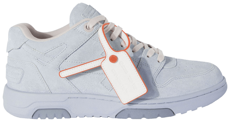 Off White Out of Office Light Blue Suede