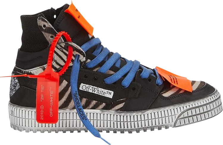 OFF-WHITE ハイヒルハレエフラット OWIK003C99LEA001 1001 Buy Off-White Wmns Off-Court 3.0 High 'Zebra
