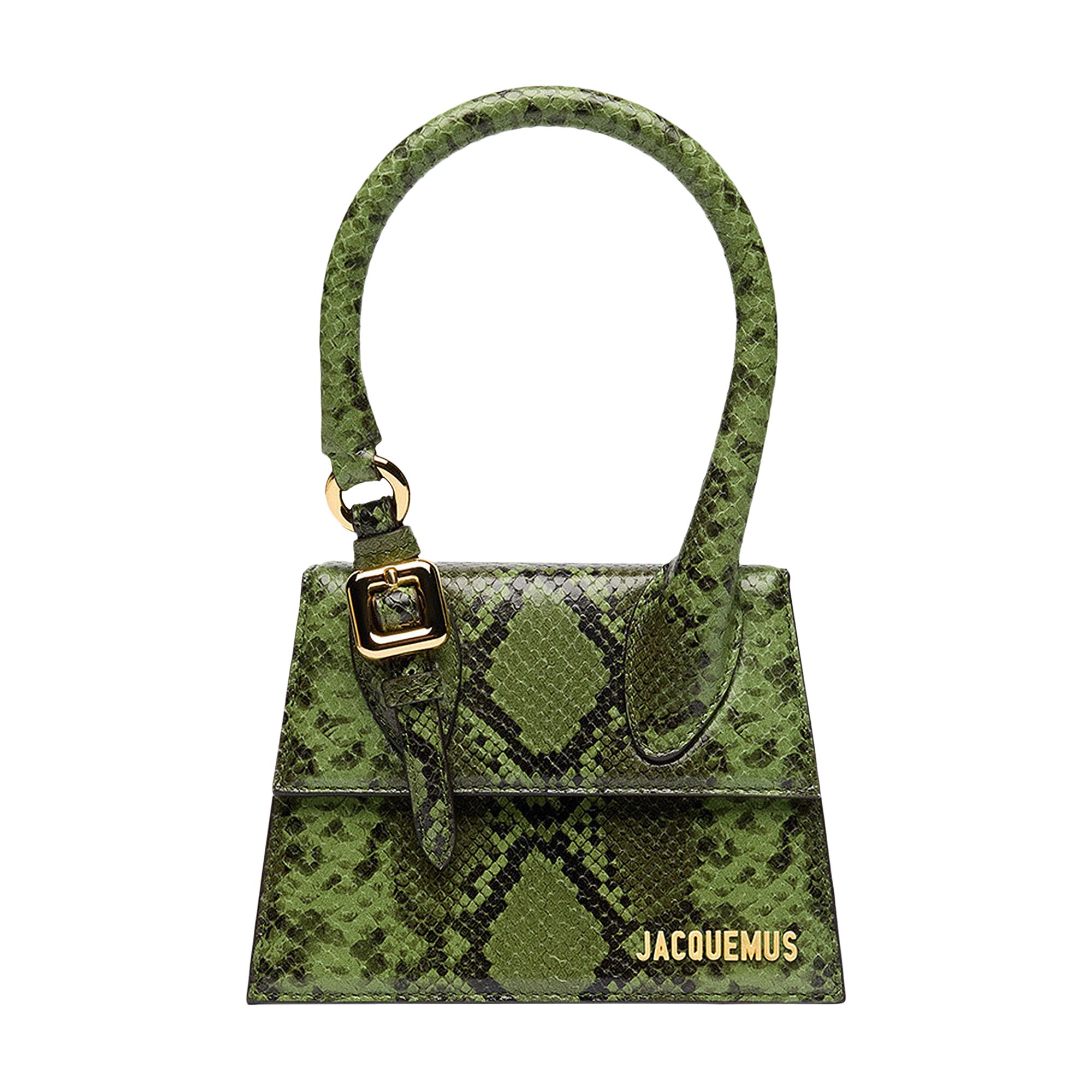 Jacquemus Le Chiquito Moyen Boucle 'Green' | Women's Size Onesize