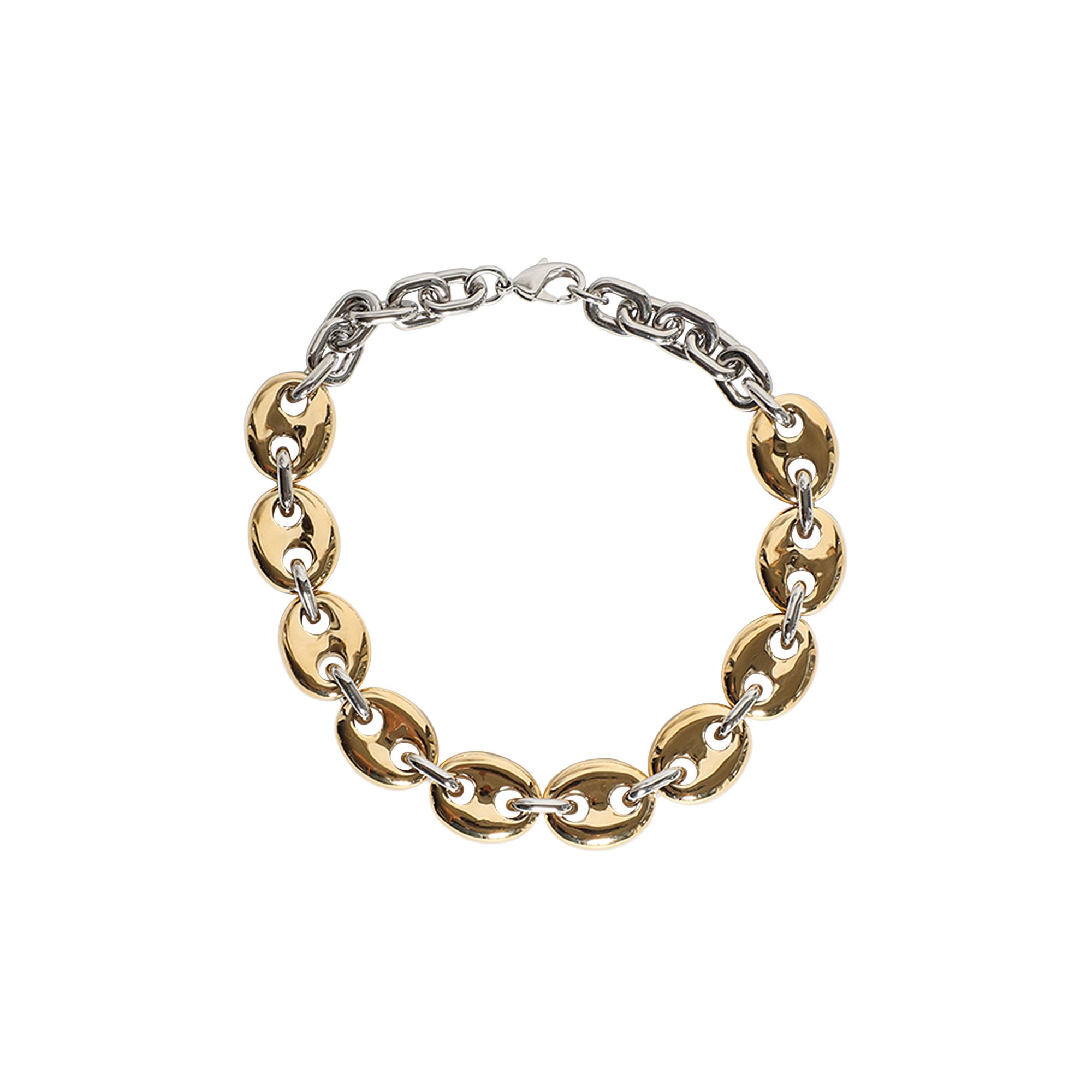 RABANNE Pre-owned X Eight Necklace 'gold/silver' | Women's Size Onesize
