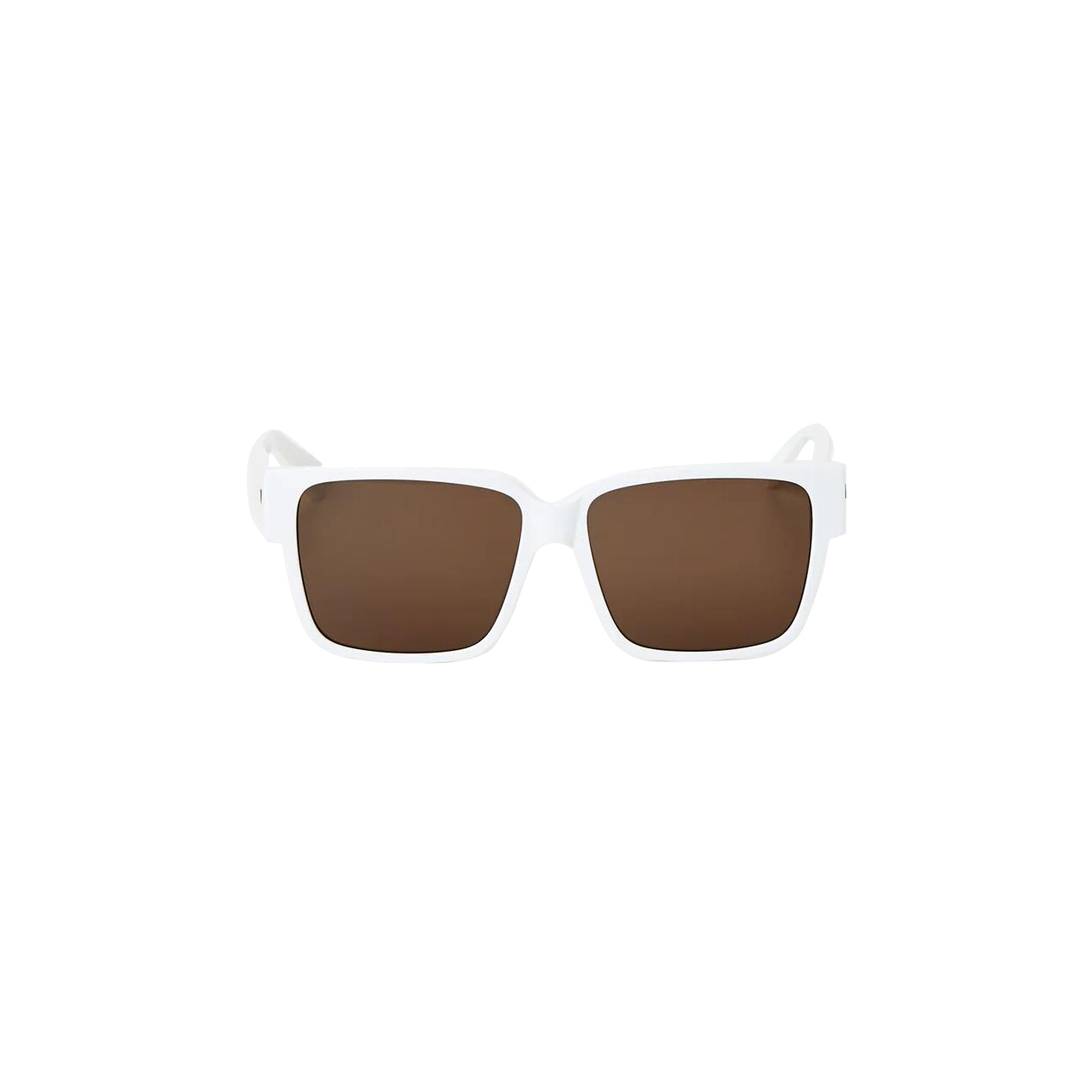Bottega Veneta Square Sunglasses 'White/Brown' | Women's Size Onesize