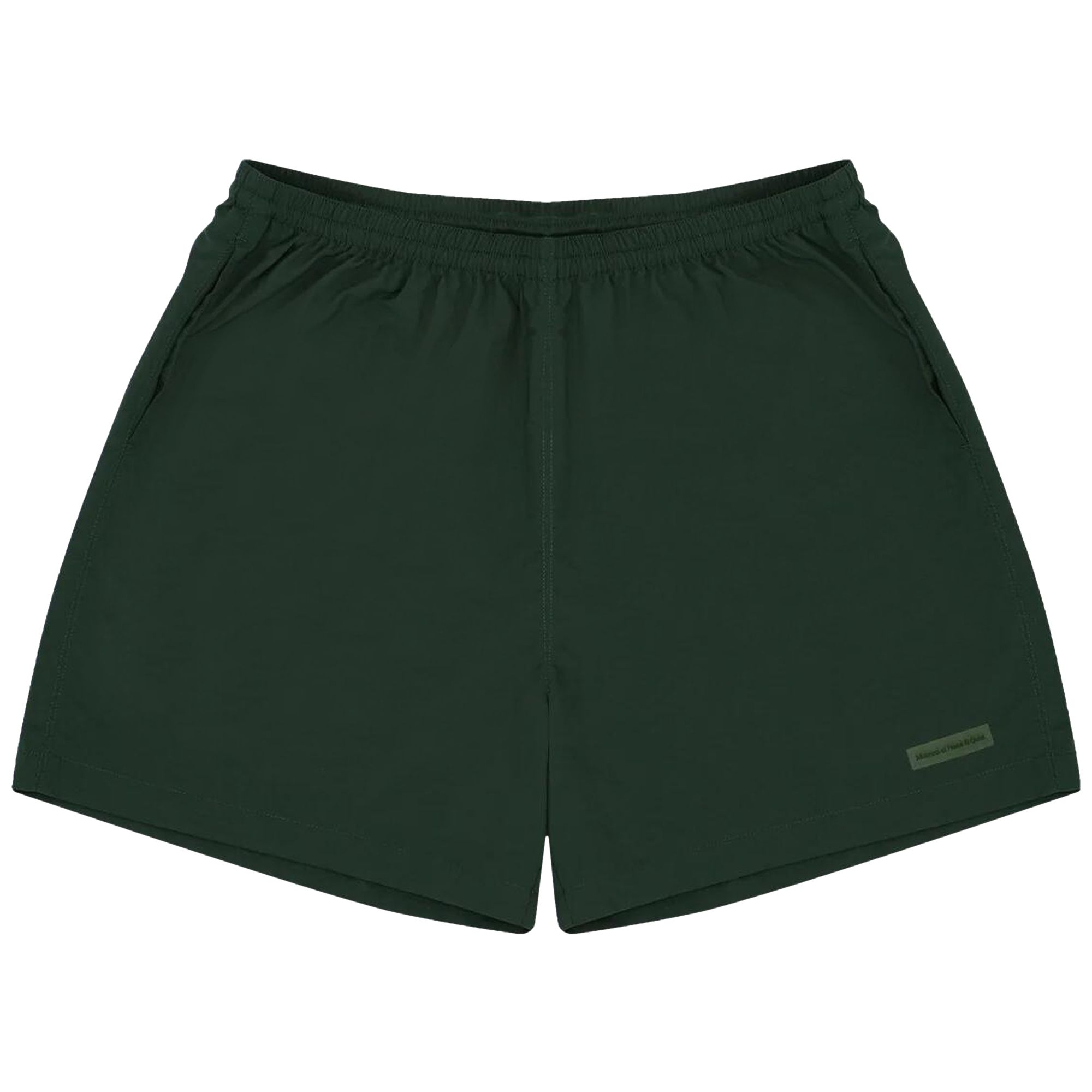 Pre-owned Museum Of Peace And Quiet Museum Of Peace & Quiet Nylon Shorts 'pine' | Green | Men's Size M