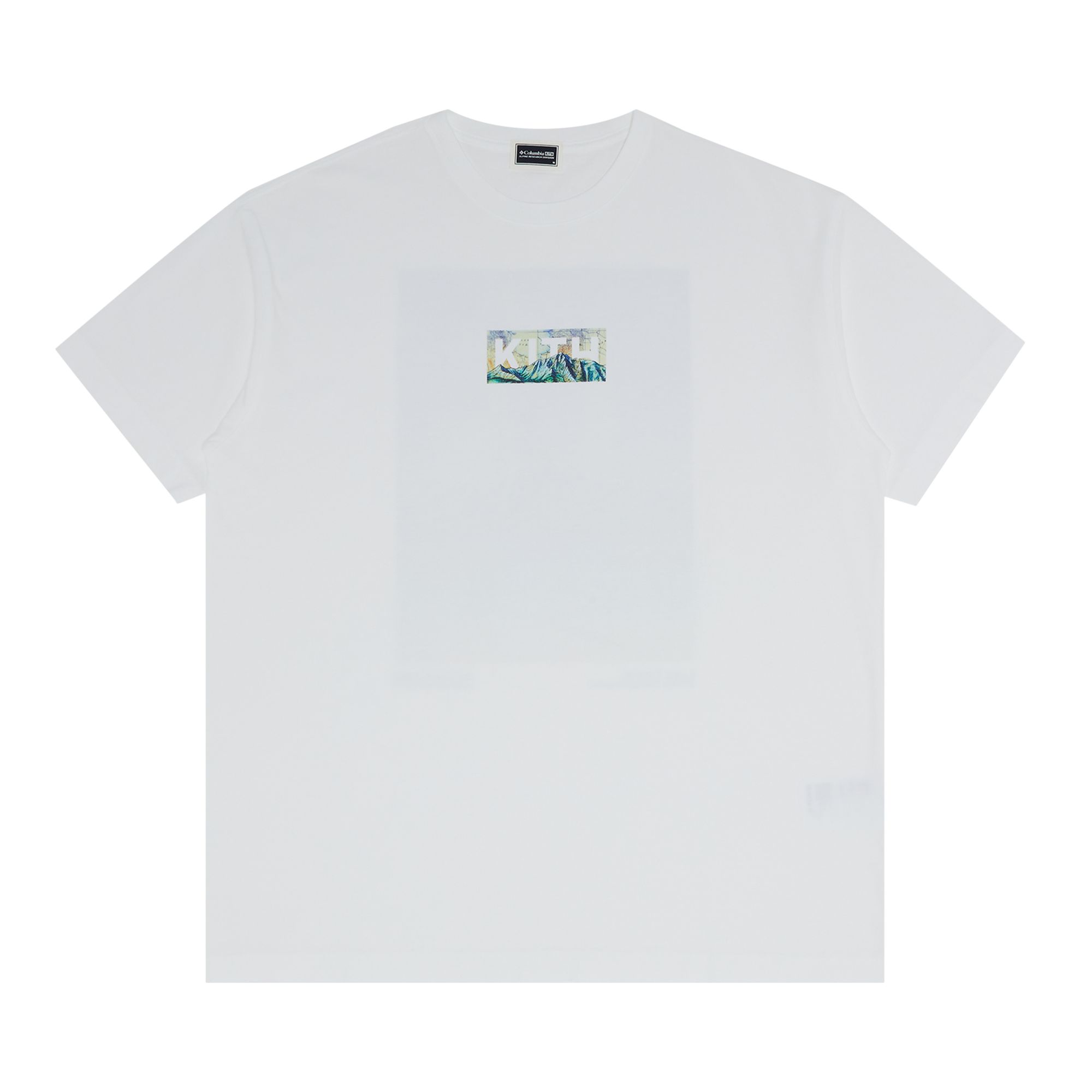 Kith For Columbia Lake Tahoe Classic Logo Tee 'White' | Men's Size M