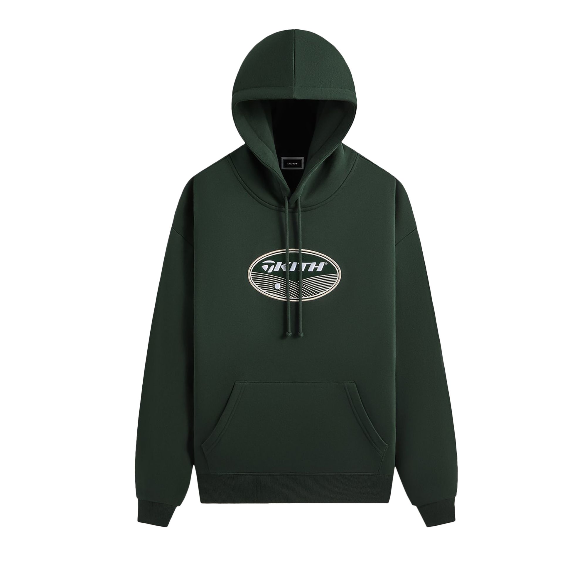 Pre-owned Kith For Taylormade Fairway Nelson Hoodie 'stadium' | Green | Men's Size S
