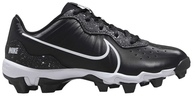 Nike Alpha Huarache 4 Keystone GS Black White Splatter