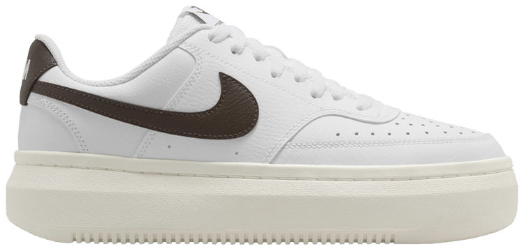 Wmns Court Vision Alta White Baroque Brown