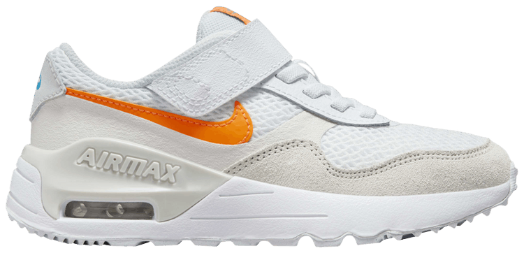 Nike Air Max SYSTM PS White Total Orange