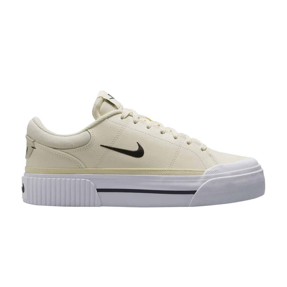 Pre-owned Nike Wmns Court Legacy Lift 'pale Ivory' | Cream | Women's Size 7.5