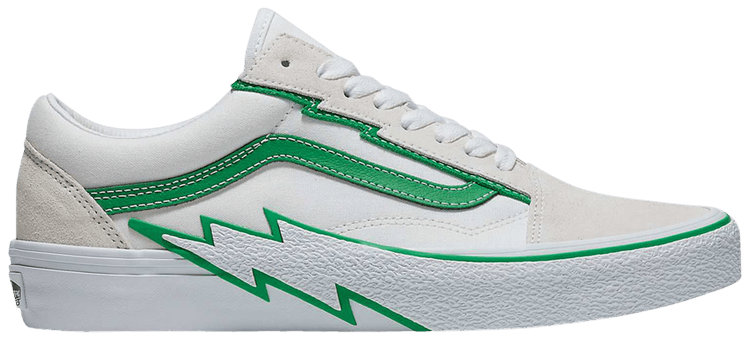 Vans Old Skool Bolt   White Green