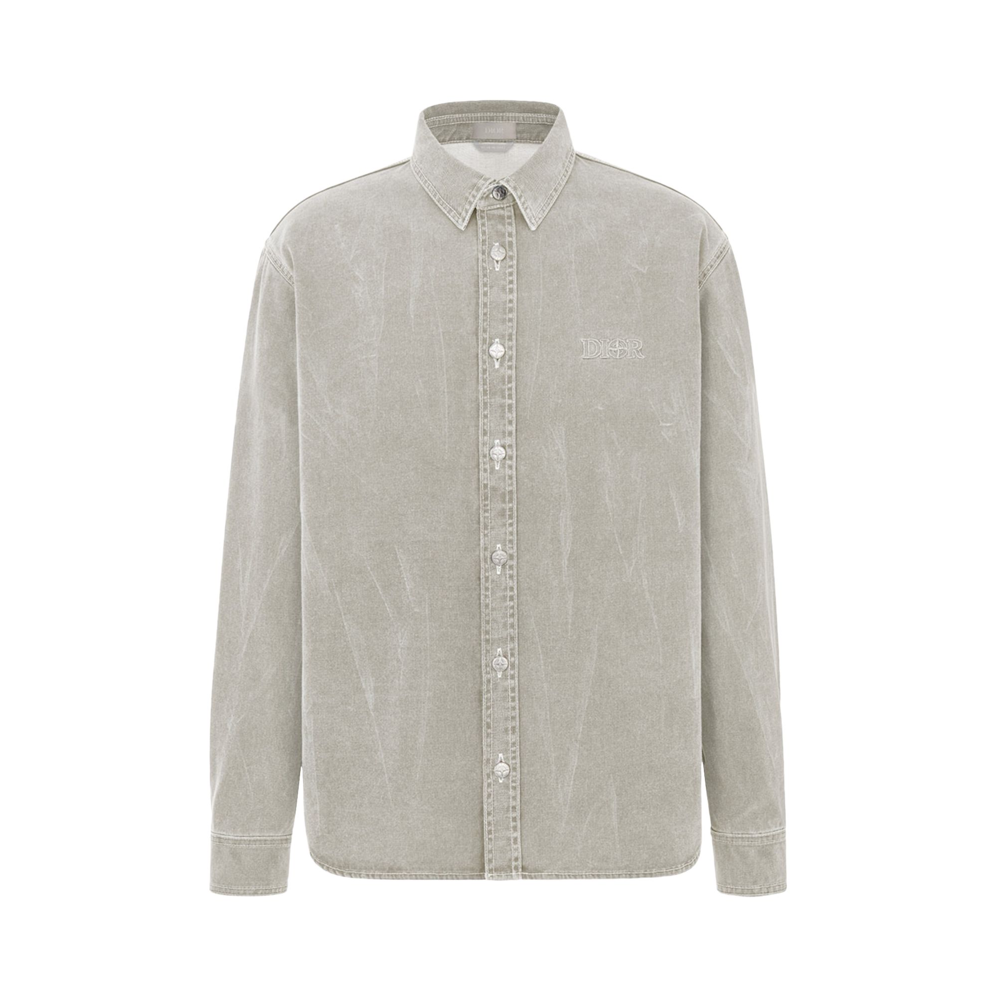 Pre-owned Dior X Stone Island Overshirt 'blue' | Men's Size 44