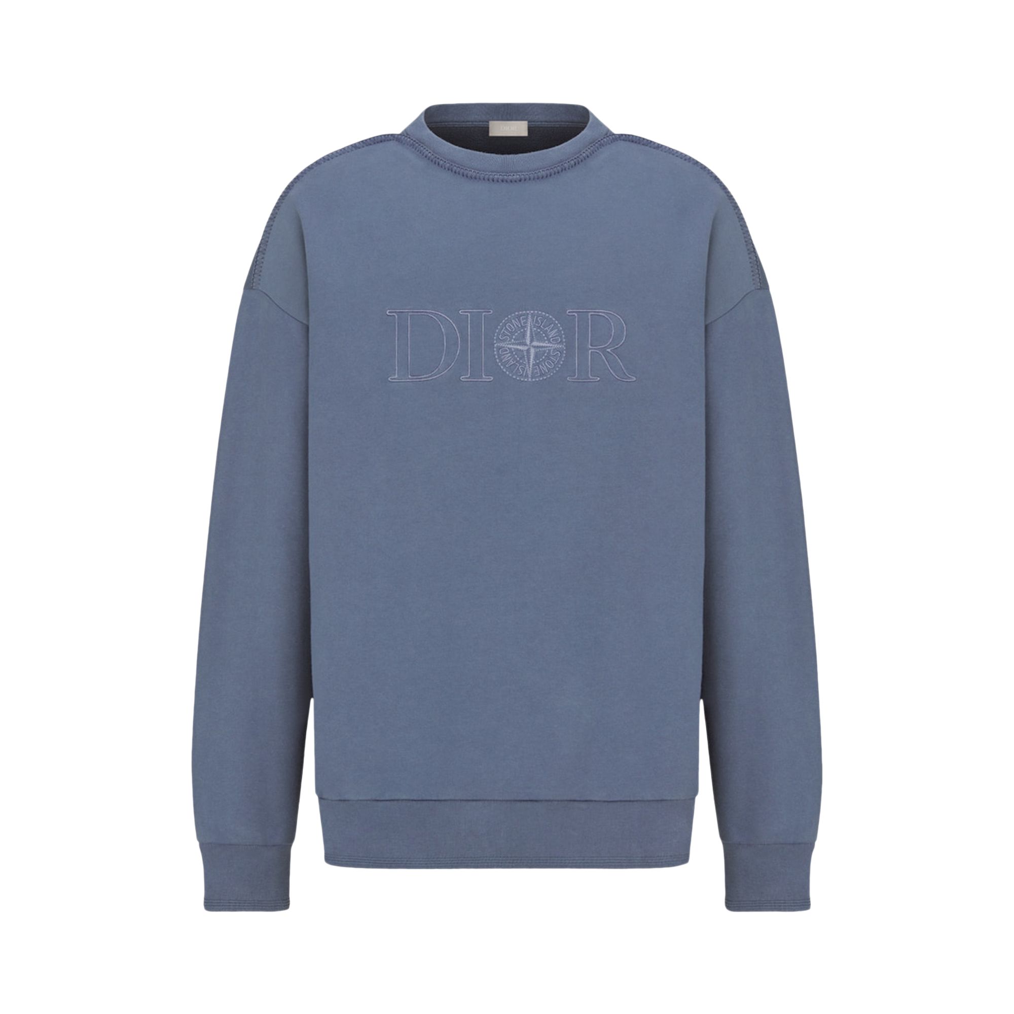 Pre-owned Dior X Stone Island Sweatshirt 'grey' | Men's Size M