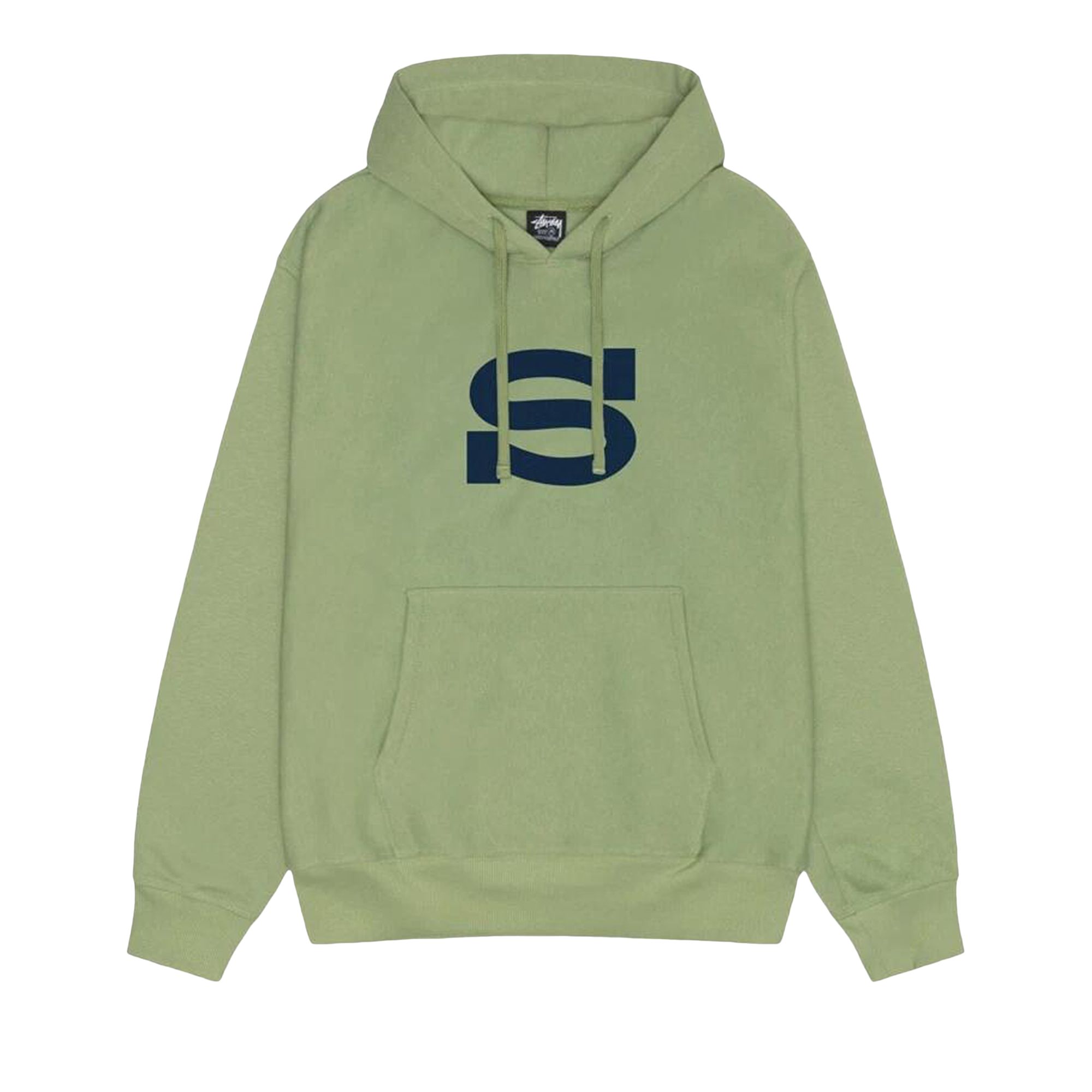 Stussy Letterman Hoodie 'Moss' | Green | Men's Size XL