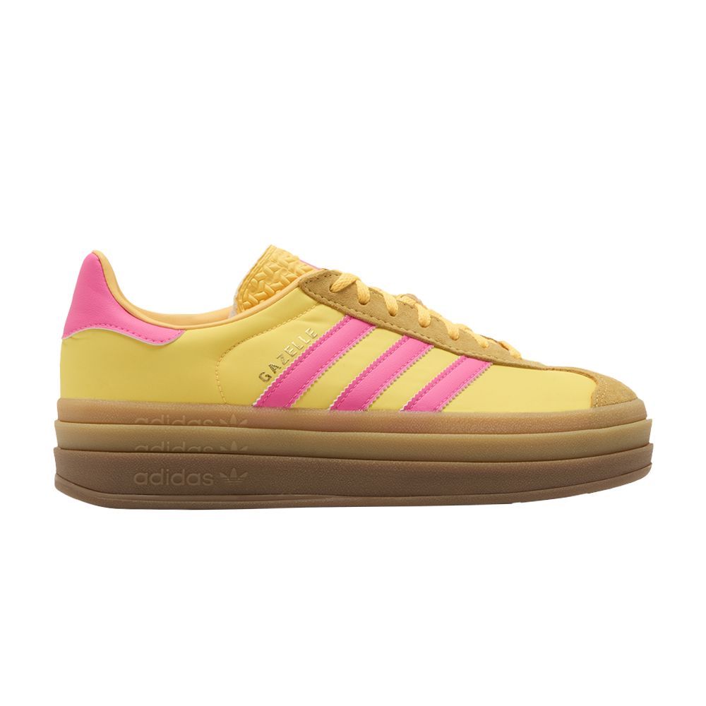 adidas Wmns Gazelle Bold 'Spark Lucid Pink' | Yellow | Women's Size 7.5