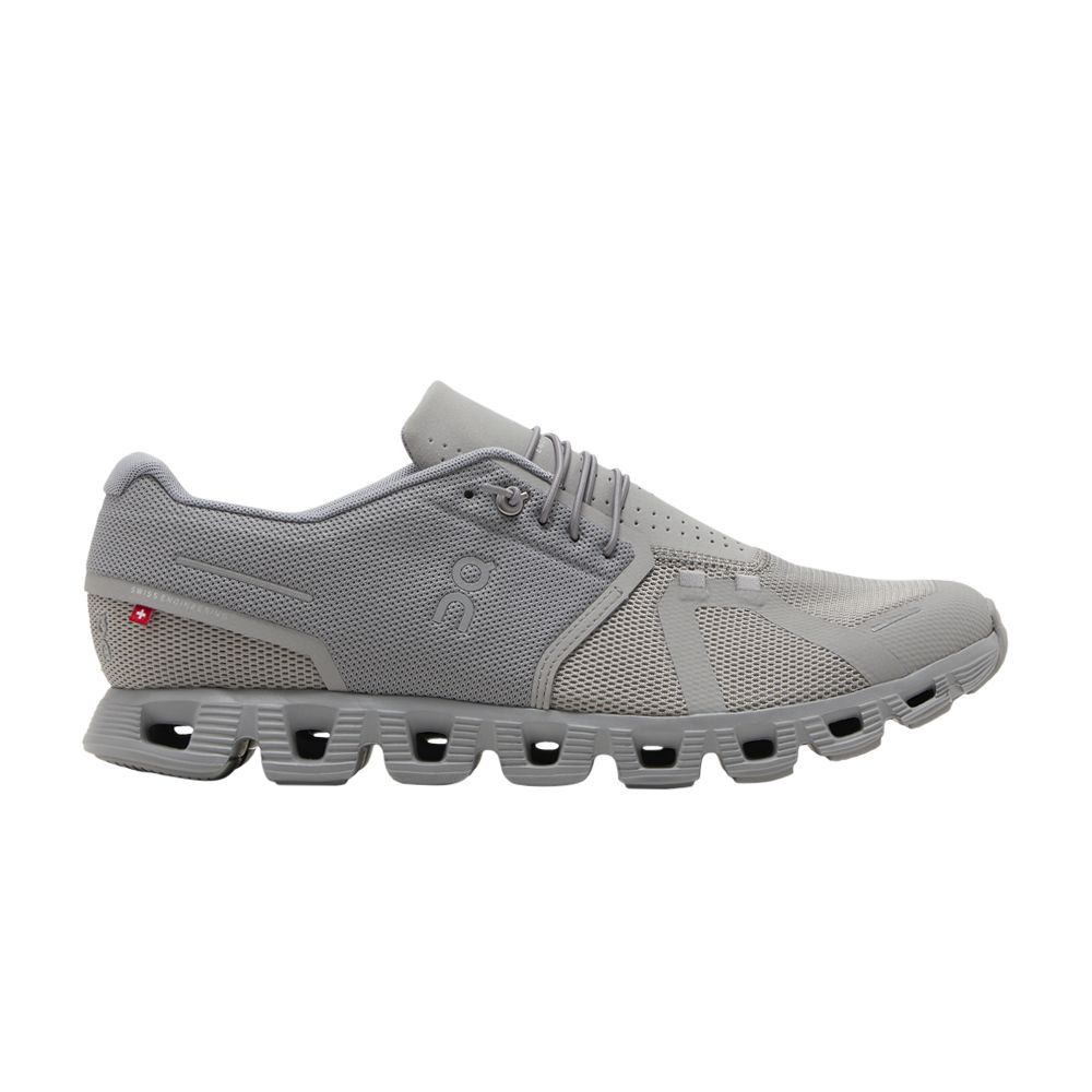 Pre-owned On Cloud 5 'fog Alloy' In Grey