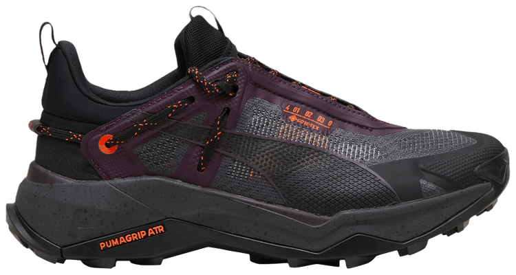 Puma Wmns Explore Nitro GORE TEX Midnight Plum Flame Flicker