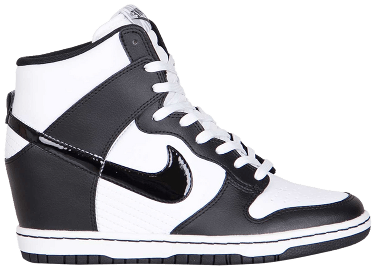 Nike Wmns Dunk Sky High Black White