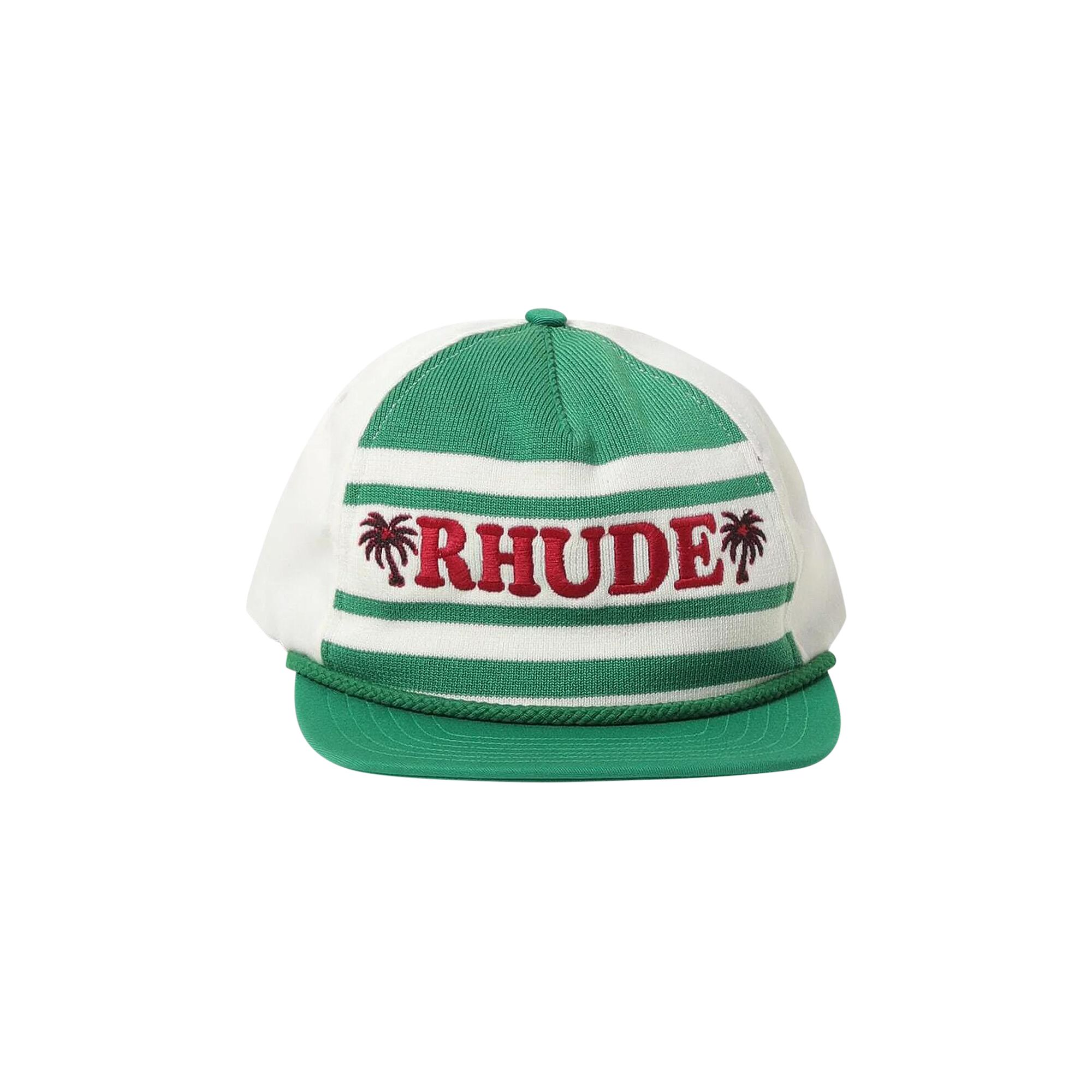 Rhude Beach Club Hat 'Green/Cream' | Men's Size Onesize