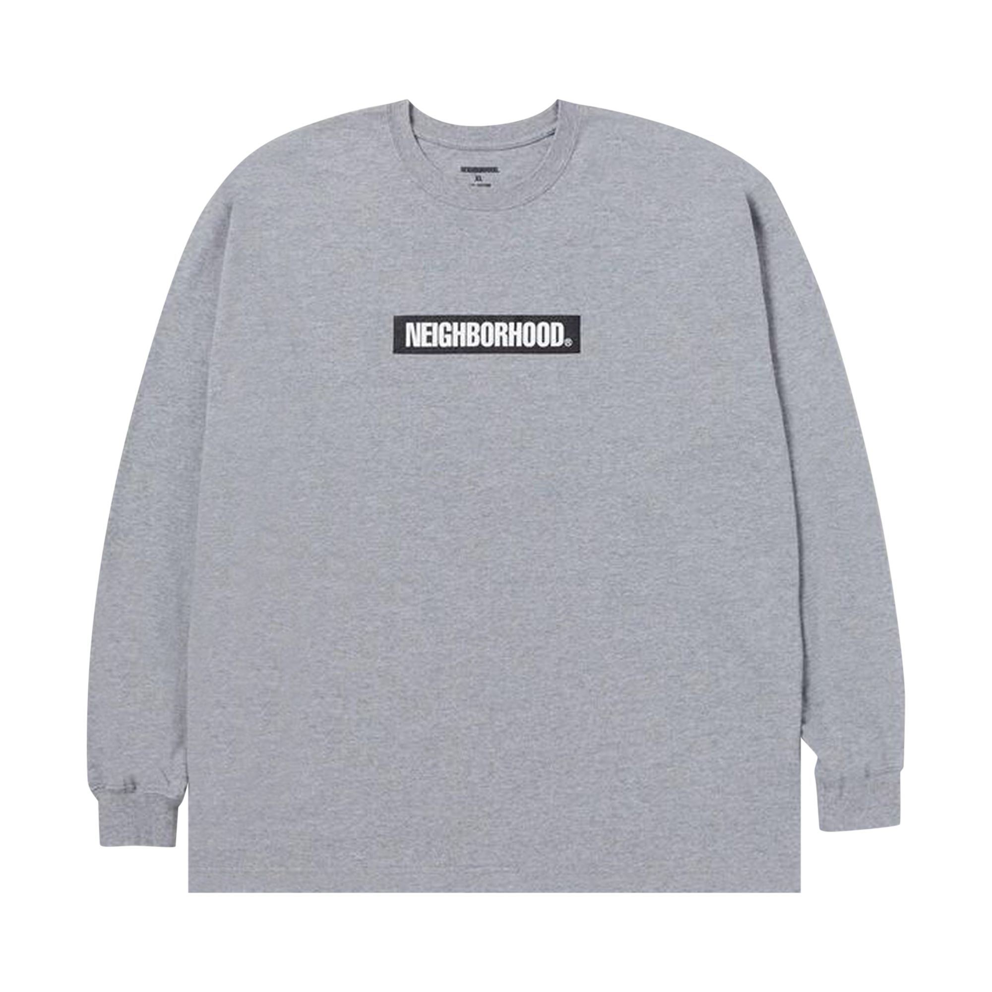 Pre-owned Neighborhood Long-sleeve Tee-2 'grey' | Men's Size S