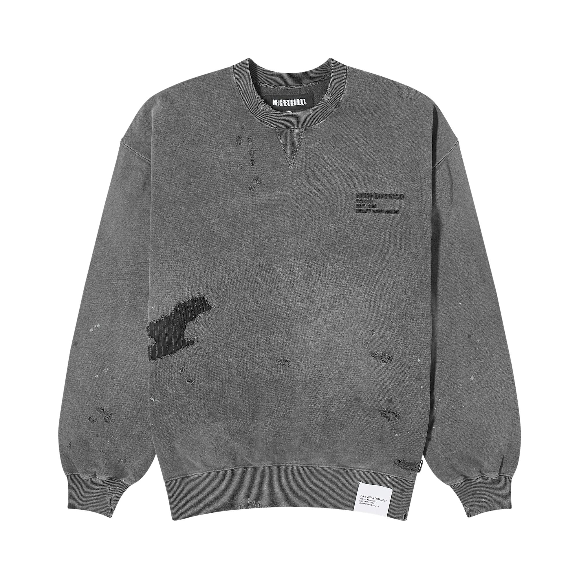 Pre-owned Neighborhood Savage Crewneck 'black' | Men's Size S