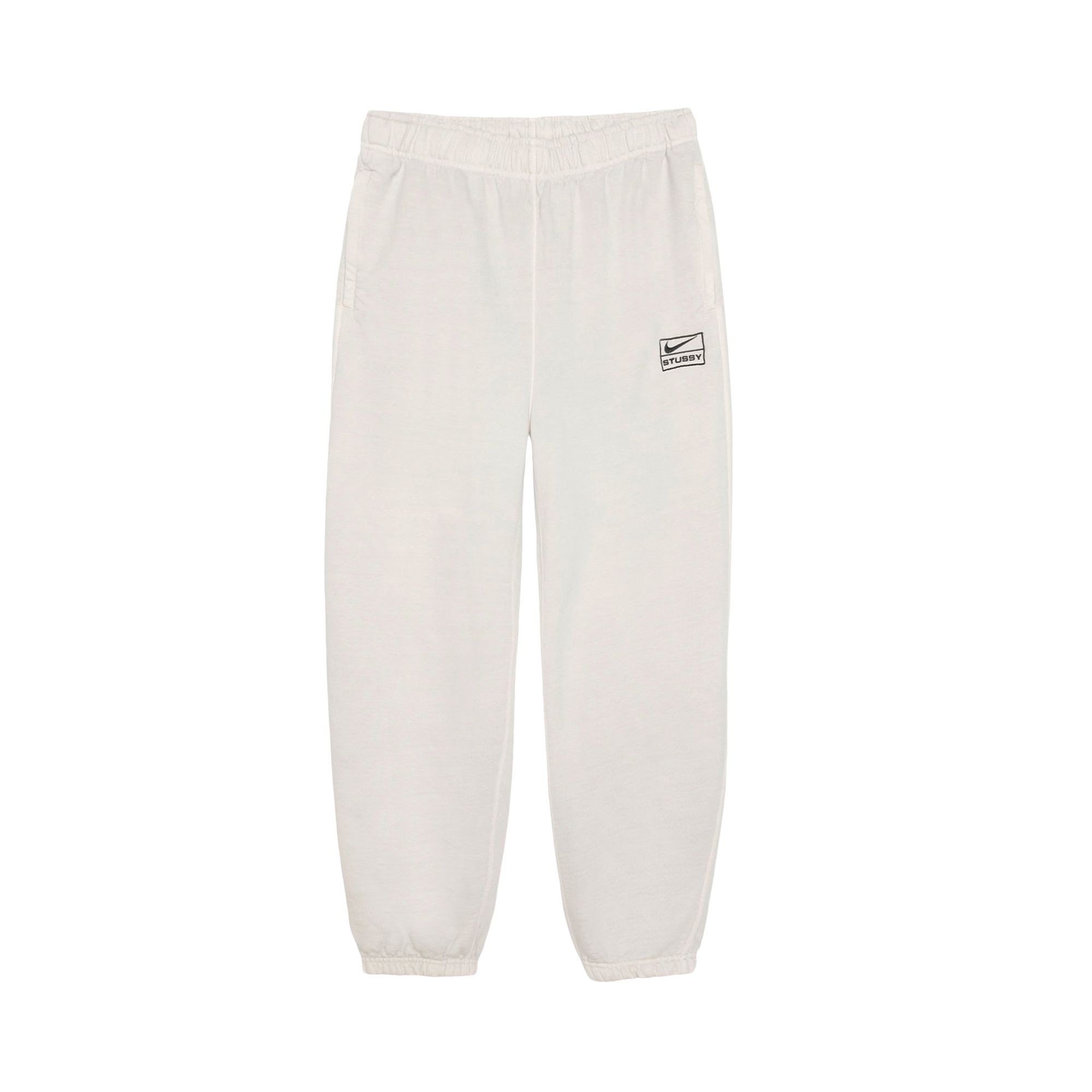 Nike x Stussy Stone Washed Fleece Pants 'Light Bone' | Cream | Men's Size L