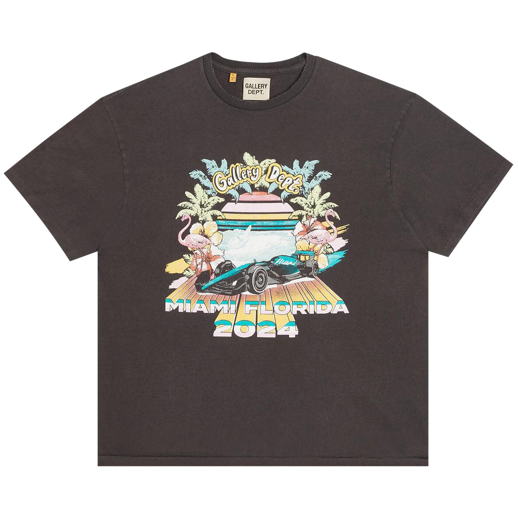 Pre-owned Gallery Dept. Auction Tee 'vintage Black'