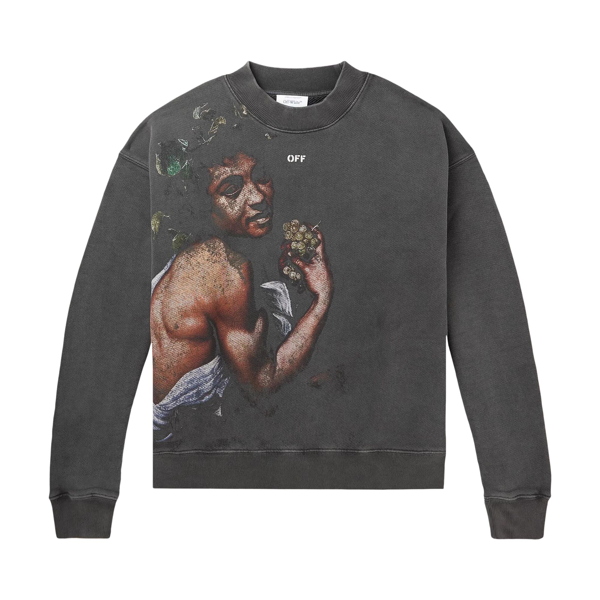 Pre-owned Off-white Bacchus Skate Crewneck 'black/multicolor'