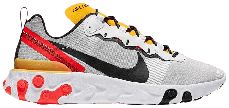 Nike react element yellow sale