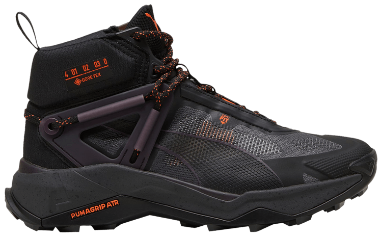 Puma Wmns Explore Nitro Mid GORE TEX Seasons   Midnight Plum Flame Flicker