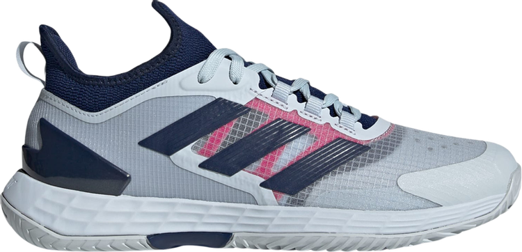 Adizero Ubersonic 41 Halo Blue Shock Pink