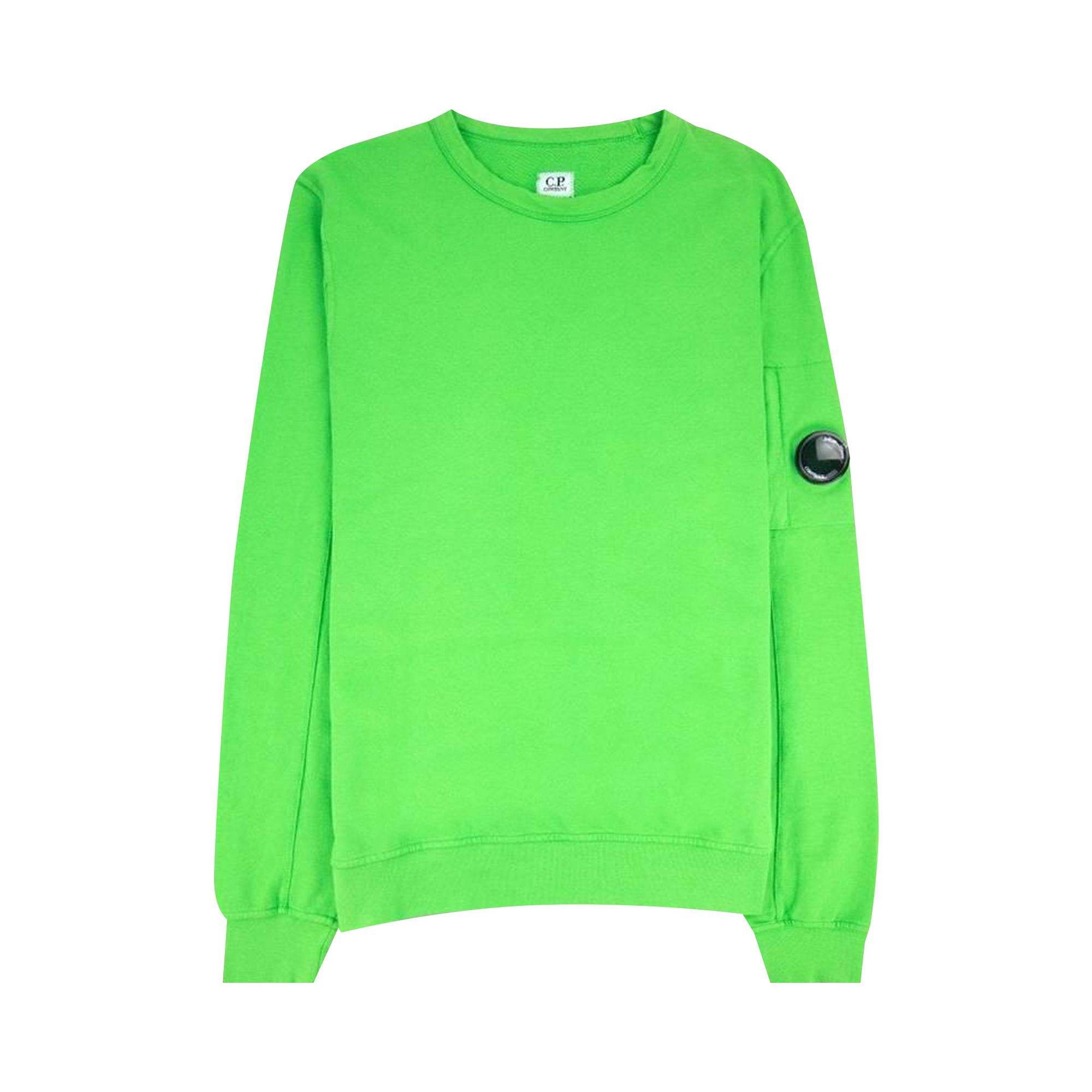 Pre-owned C.p. Company Crewneck Sweatshirt 'green' | Men's Size Xxl