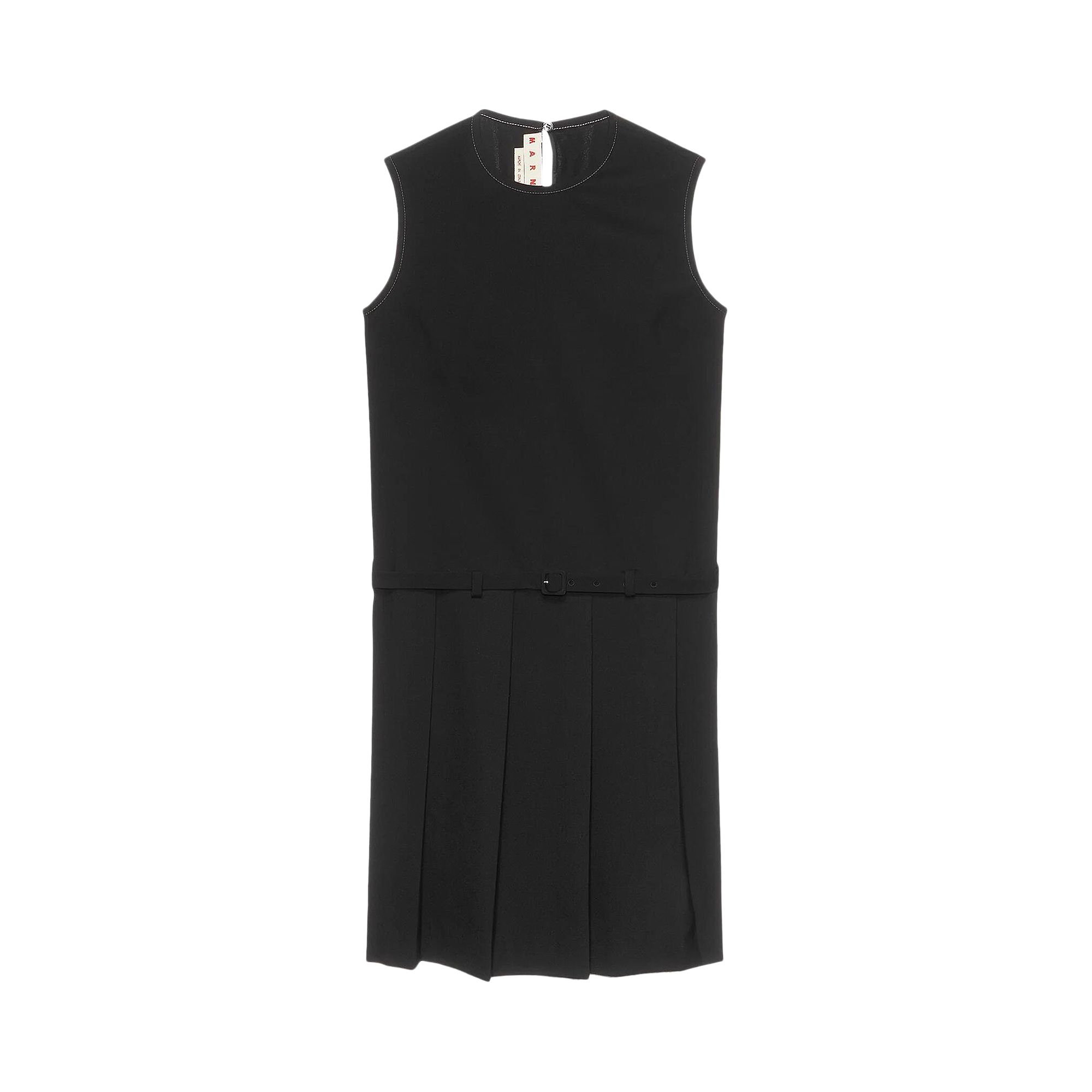 Pre-owned Marni Wool Dress 'black' | Women's Size 40