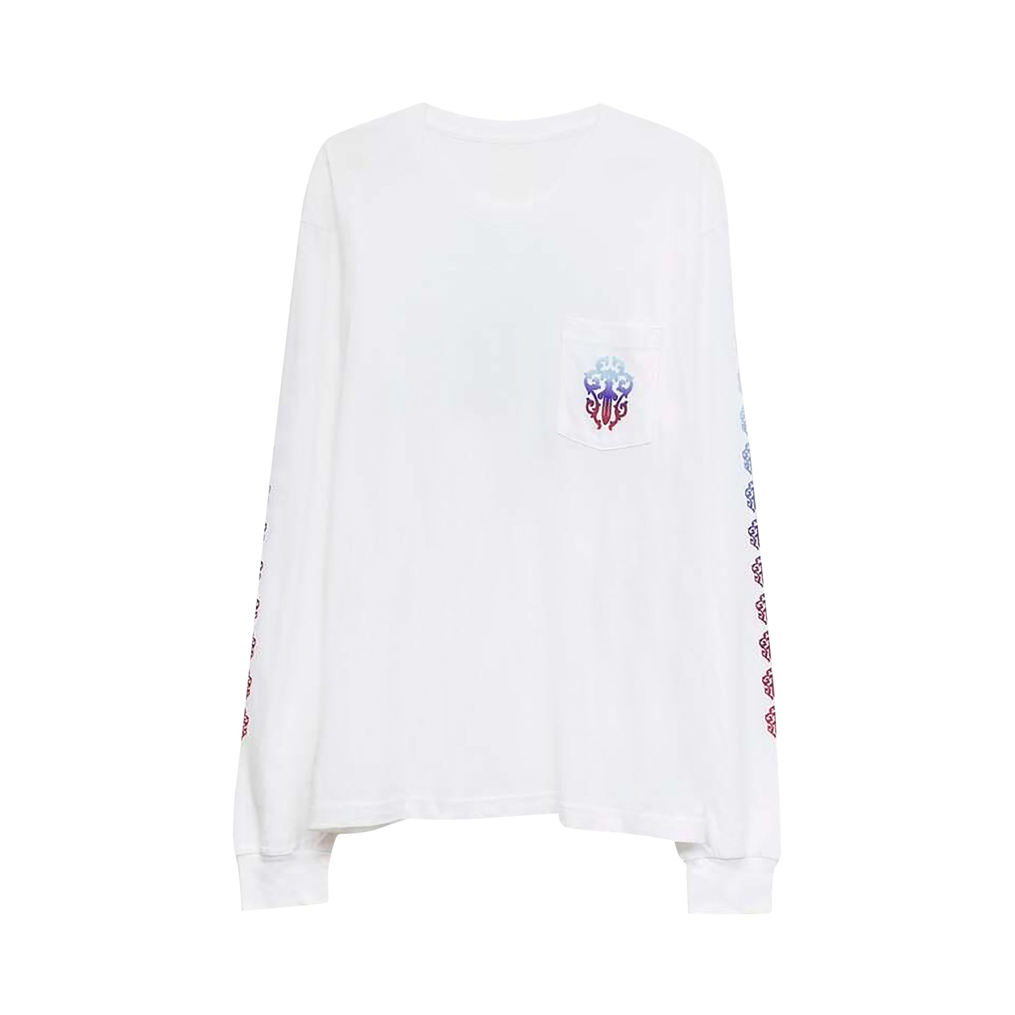 Pre-owned Chrome Hearts Gradient Motif Long-sleeve 'white'