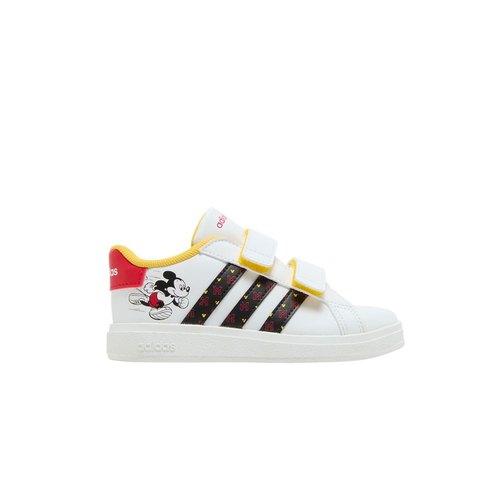 Pre-owned Adidas Originals Adidas Disney X Grand Court I 'mickey Mouse' | White | Infant Size 9