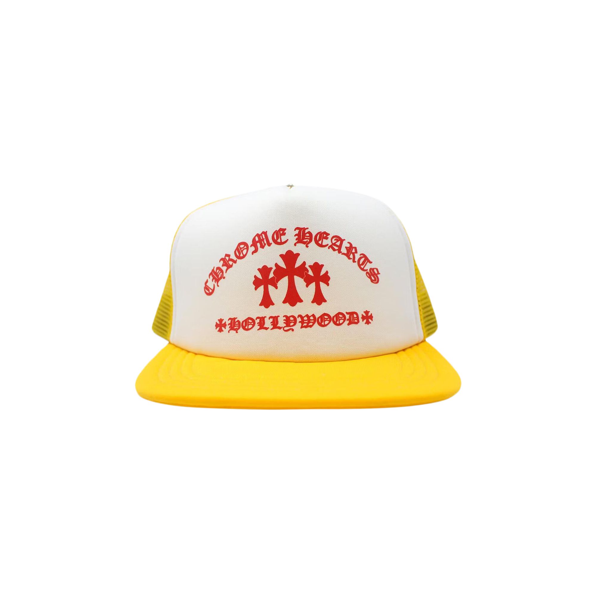Chrome Hearts King Taco Trucker Hat 'Yellow/White' | Men's Size Onesize