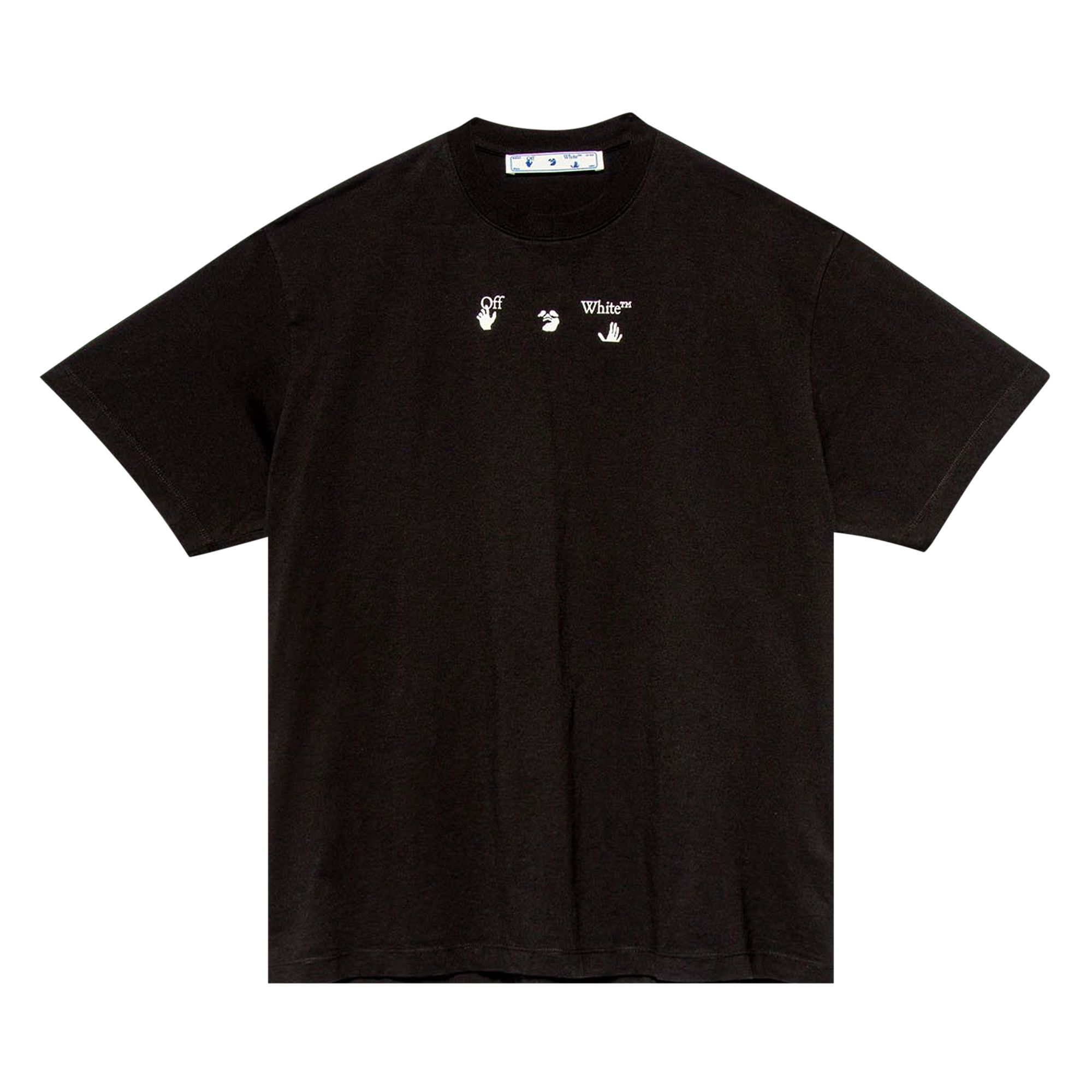 Off-White Red Marker Over Tee 'Black' | Men's Size S