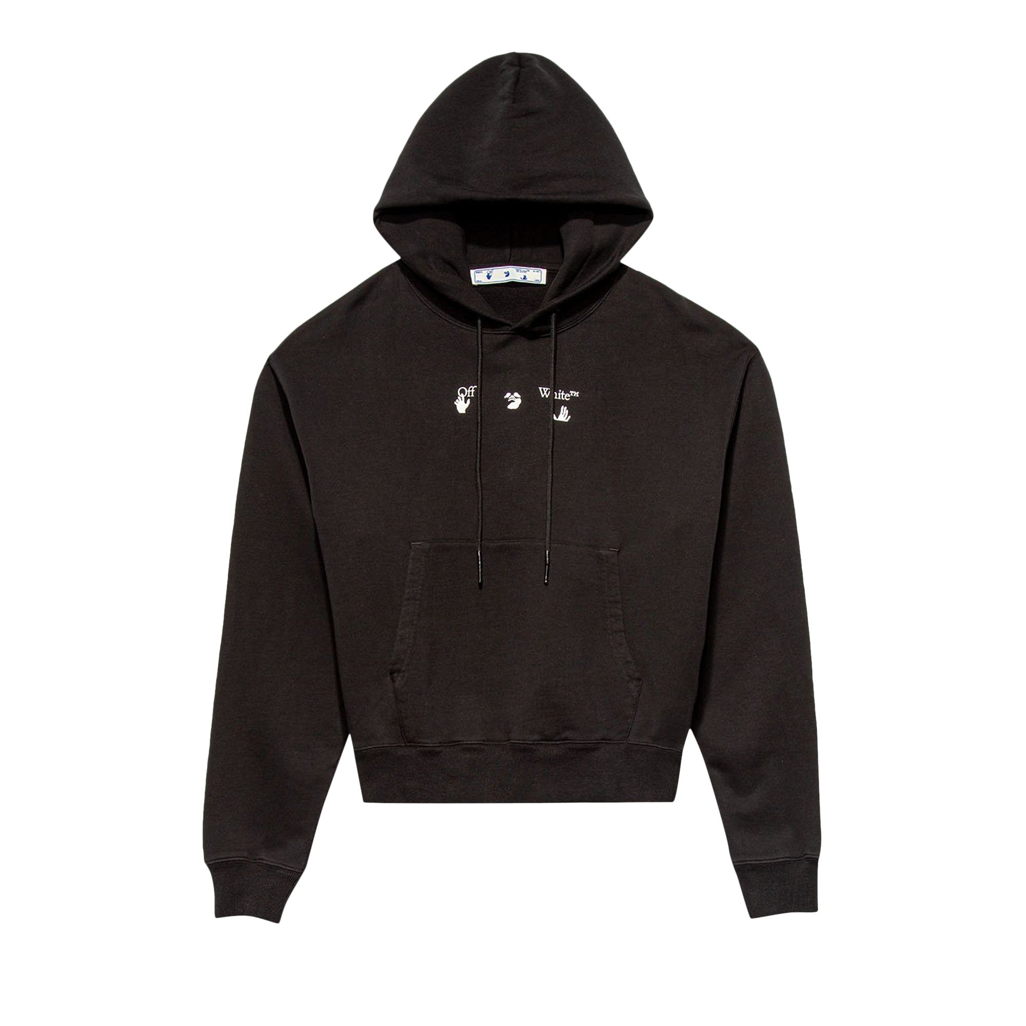 Off-White Marker Over Hoodie 'Black/Red' | Men's Size XS