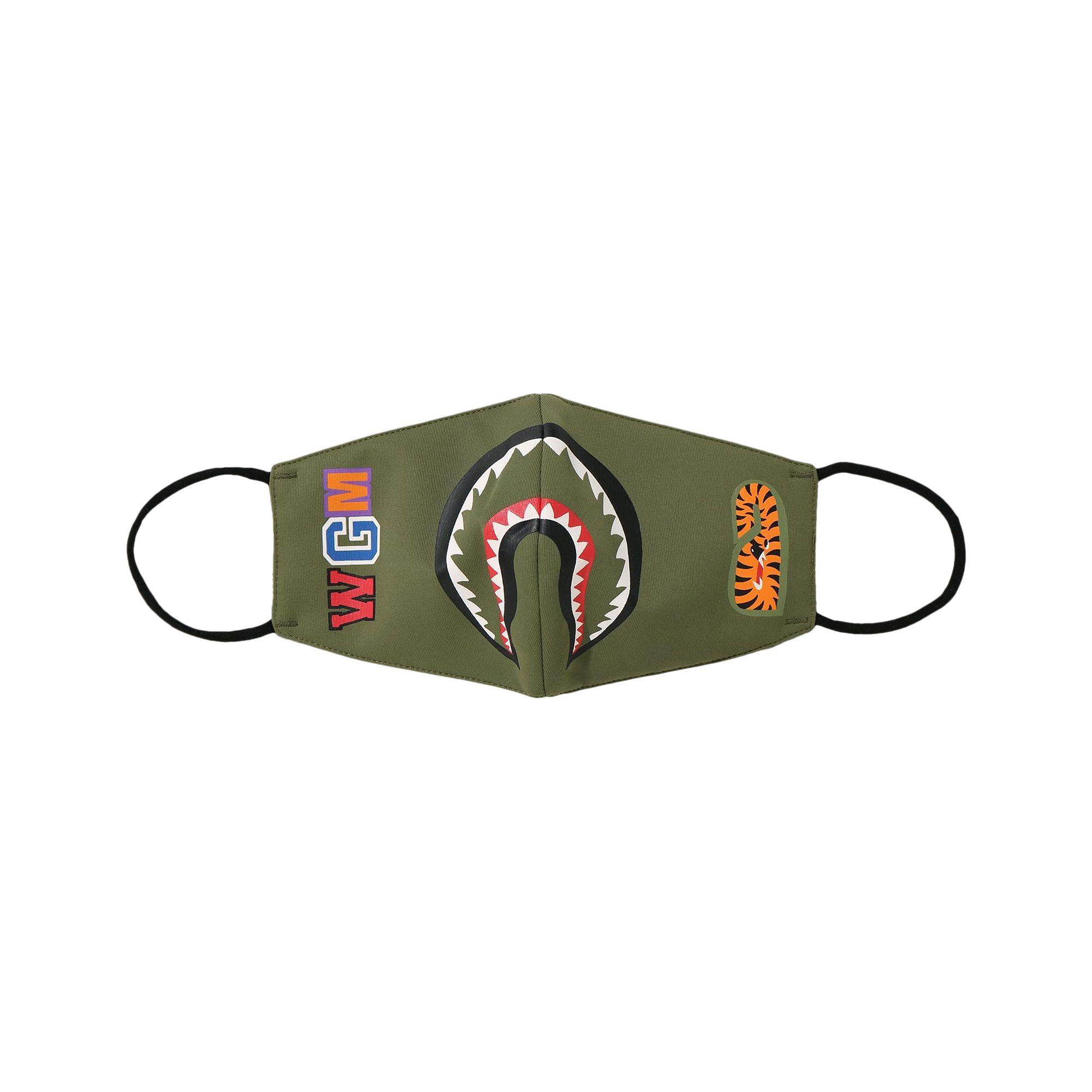 BAPE Shark Mask 'Olive Drab' | Green | Men's Size Onesize