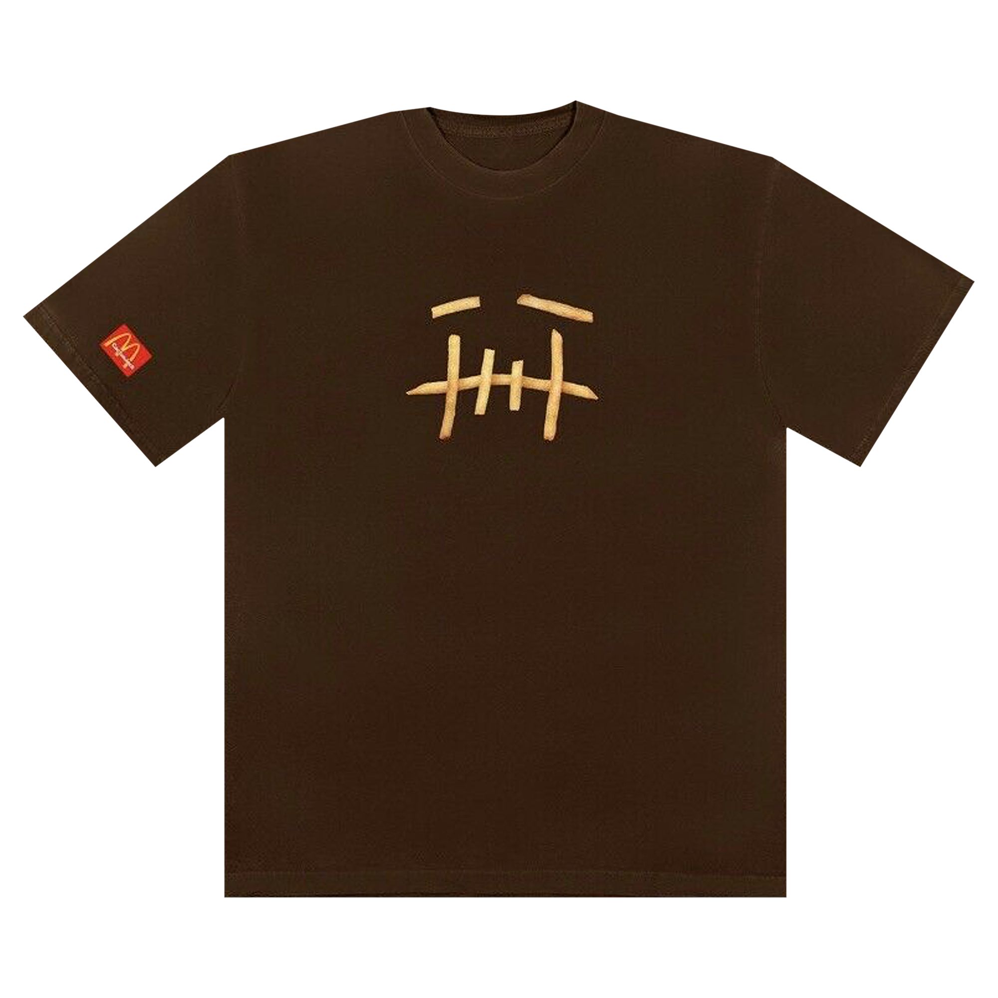 Cactus Jack by Travis Scott x McDonald's Fry T-Shirt II 'Brown' | Men's Size L